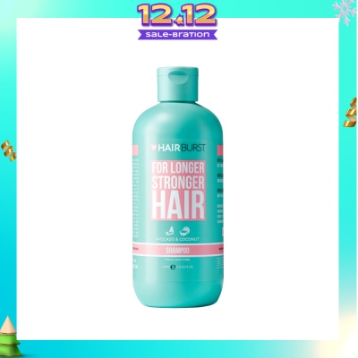 HAIRBURST For Longer Stronger Hair Shampoo Avocado & Coconut (For All Hair Types) 350ml (Expiry: Jul`2026)