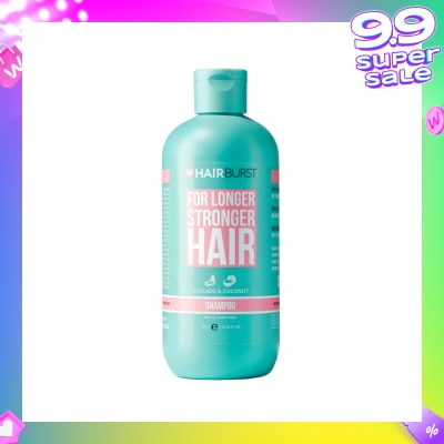 HAIRBURST For Longer Stronger Hair Shampoo Avocado & Coconut (For All Hair Types) 350ml