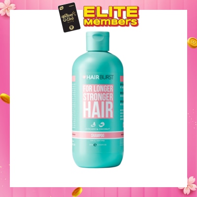 HAIRBURST For Longer Stronger Hair Shampoo Avocado & Coconut (For All Hair Types) 350ml (Expiry: Jul`2026)
