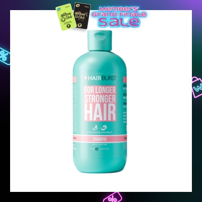 HAIRBURST For Longer Stronger Hair Shampoo Avocado & Coconut (For All Hair Types) 350ml (Expiry: Jul`2026)
