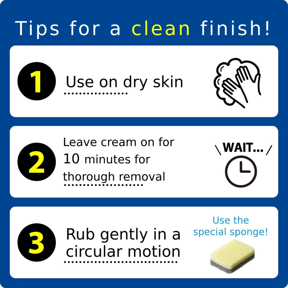 Body Hair Remover Cream Type O 150g