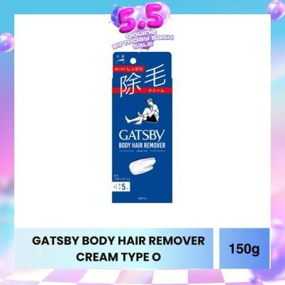 GATSBY - Body Hair Remover Cream Type O 150g