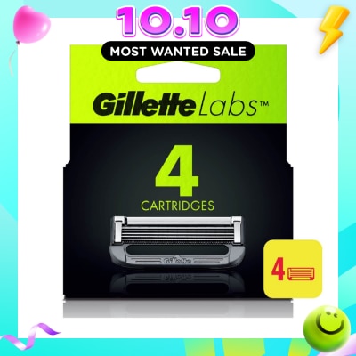 GILLETTE Labs Razor Cartridge with Exfoliating Bar Refill 4s image