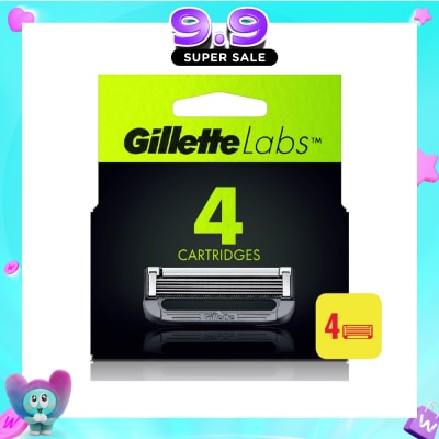 GILLETTE - Labs Razor Cartridge with Exfoliating Bar Refill 4s image