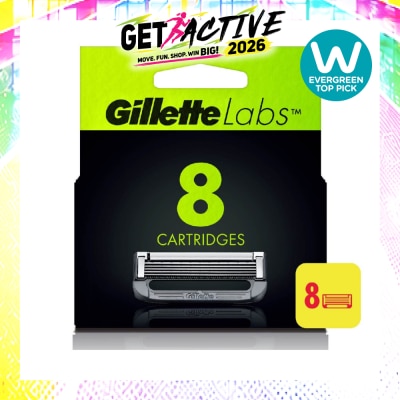 GILLETTE - Labs Razor Cartridge with Exfoliating Bar Refill 8s image