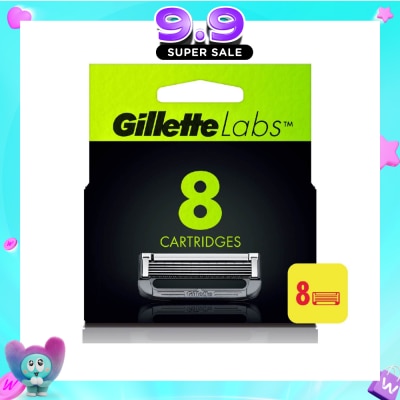 GILLETTE - Labs Razor Cartridge with Exfoliating Bar Refill 8s image