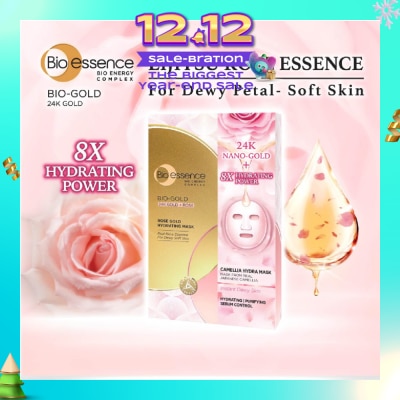BIO ESSENCE Bio-Gold Rose Gold Hydrating Mask Sheet 4s