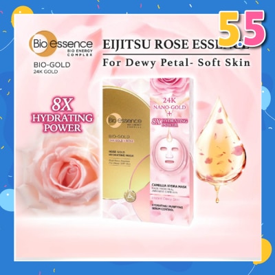 BIO ESSENCE Bio-Gold Rose Gold Hydrating Mask Sheet 4s