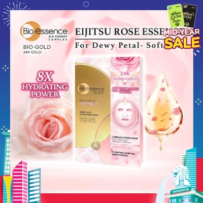 BIO ESSENCE Bio-Gold Rose Gold Hydrating Mask Sheet 4s