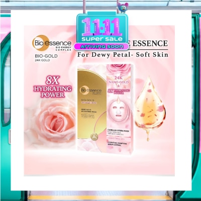 BIO ESSENCE Bio Gold Rose Gold Hydrating Mask Sheet 4s image