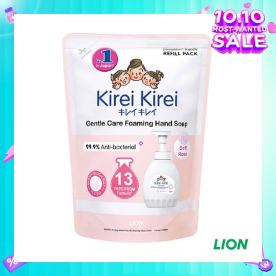 KIREI KIREI Gentle Care Foaming Hand Soap Soft Rose 400ml