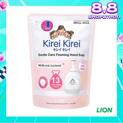 KIREI KIREI Gentle Care Foaming Hand Soap Soft Rose 400ml