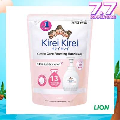KIREI KIREI Gentle Care Foaming Hand Soap Soft Rose 400ml