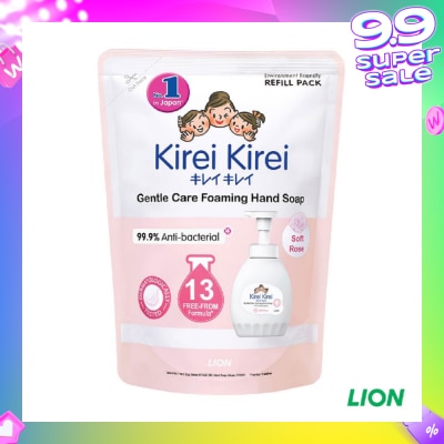KIREI KIREI Gentle Care Foaming Hand Soap Soft Rose 400ml
