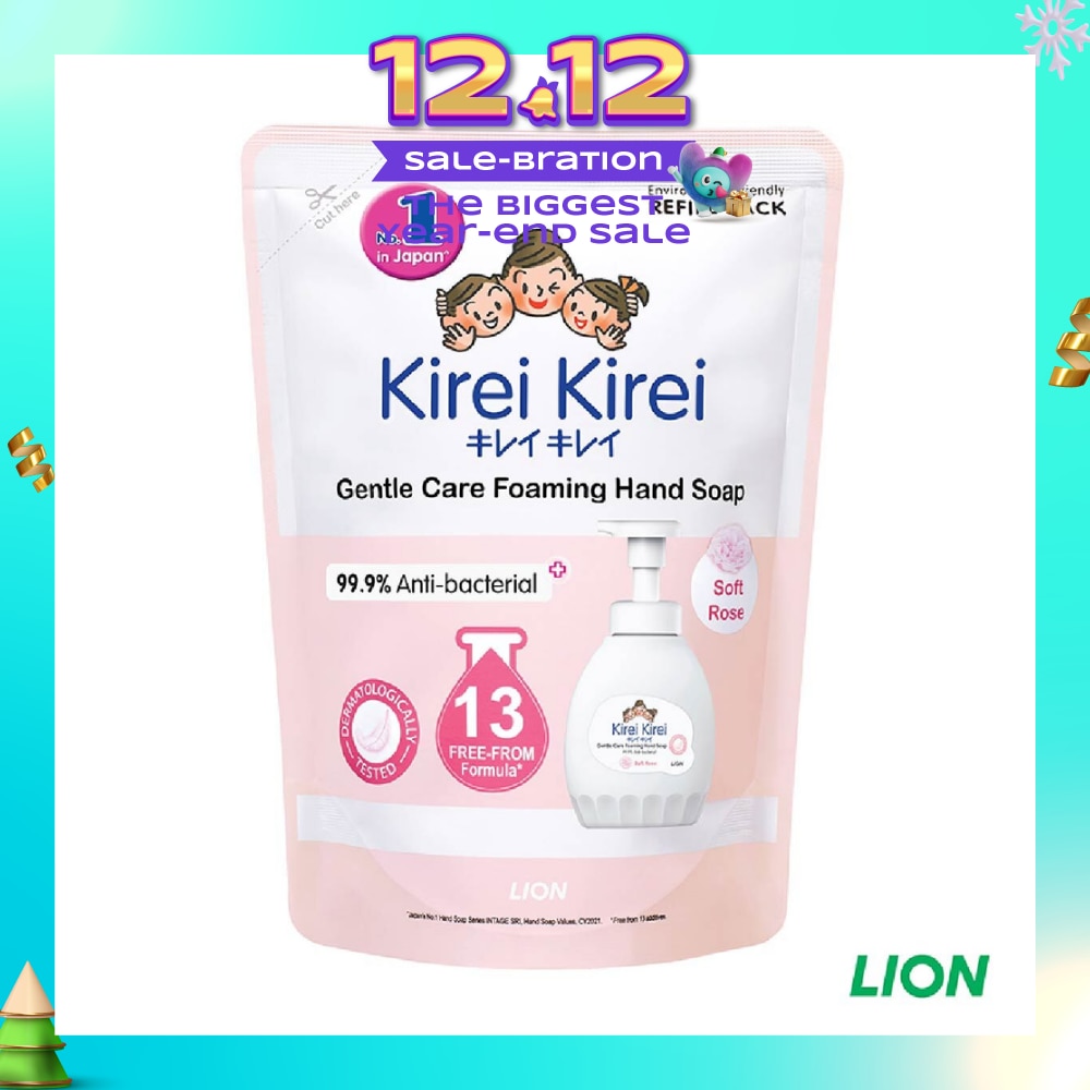 Gentle Care Foaming Hand Soap Soft Rose 400ml