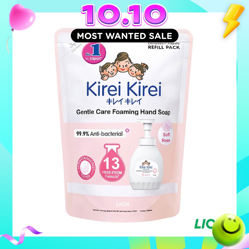 Gentle Care Foaming Hand Soap Soft Rose 400ml image