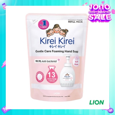 KIREI KIREI Gentle Care Foaming Hand Soap Soft Rose 400ml