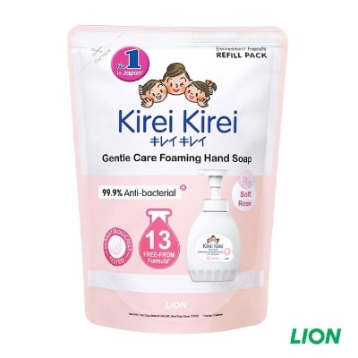 KIREI KIREI Gentle Care Foaming Hand Soap Soft Rose 400ml