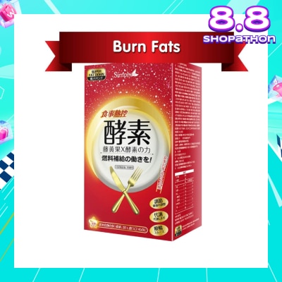 SIMPLY Calories Control Enzyme Tablet (Improve Digestion + Promote Metabolism) 30s