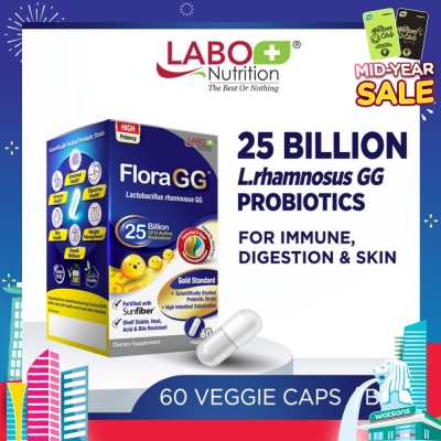 LABO NUTRITION Floragg Dietary Supplement Capsule (For Immune, Recovery, Digestion, Gut, Skin Health, Weight, Slimming, Bowel Movement) 60s