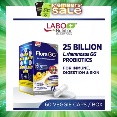 LABO NUTRITION - Floragg Dietary Supplement Capsule (For Immune, Recovery, Digestion, Gut, Skin Health, Weight, Slimming, Bowel Movement) 60s