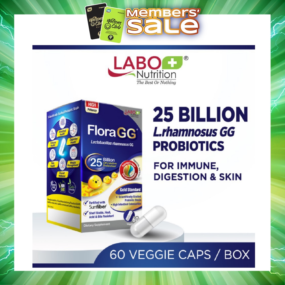 Floragg Dietary Supplement Capsule (For Immune, Recovery, Digestion, Gut, Skin Health, Weight, Slimming, Bowel Movement) 60s