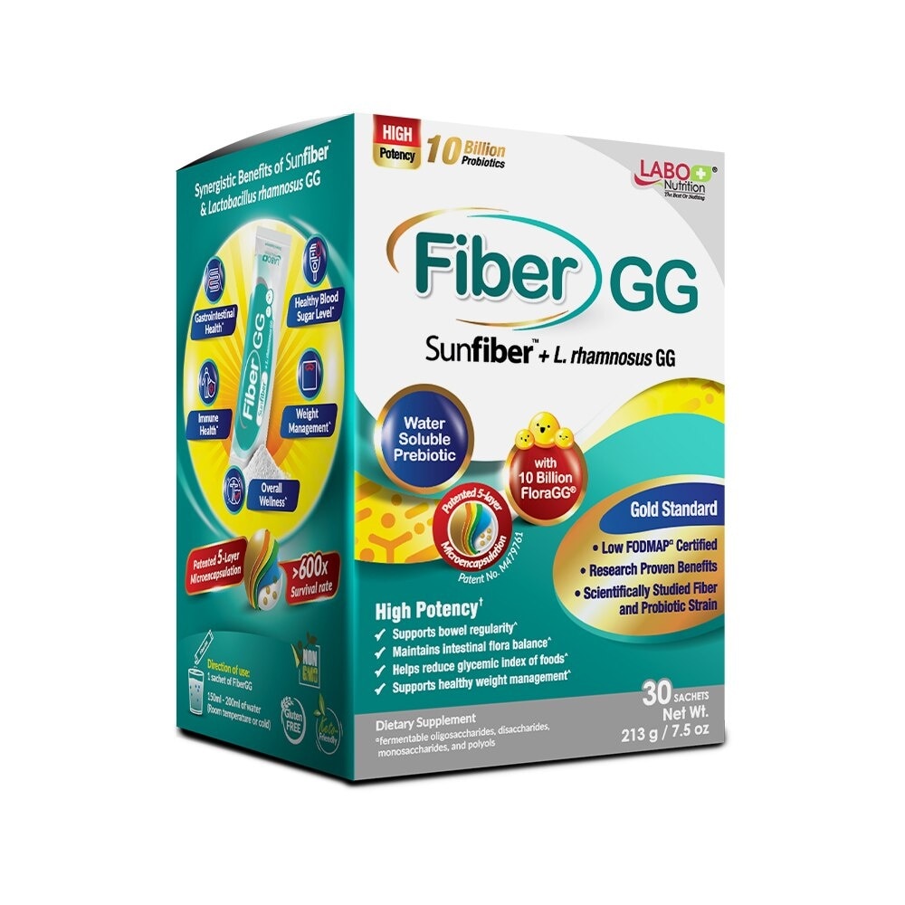 Fibergg Dietary Supplement Sachet (For Digestion, Bowel Regularity, Immune, Recovery, Gut & Skin Health, For Diarrhea And Constipation) 30s