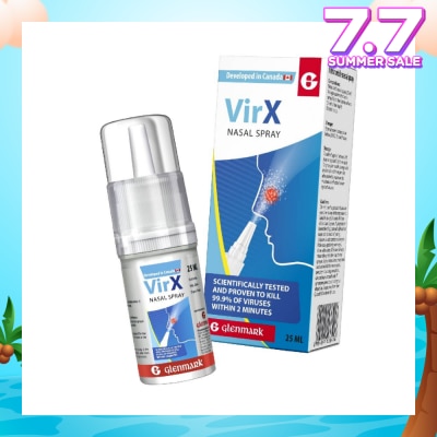 VIRX Anti-Viral Nasal Spray (Kills 99.9% Germs) 25ml