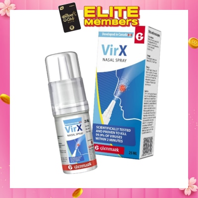 VIRX Anti-Viral Nasal Spray (Kills 99.9% Germs) 25ml