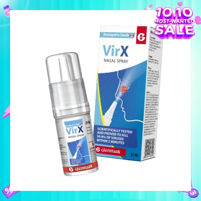 VIRX Anti-Viral Nasal Spray (Kills 99.9% Germs) 25ml