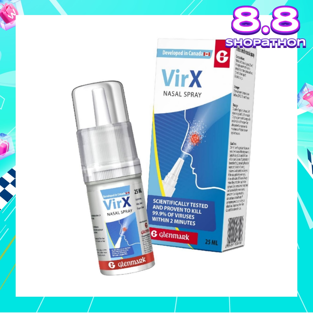 Anti-Viral Nasal Spray (Kills 99.9% Germs) 25ml