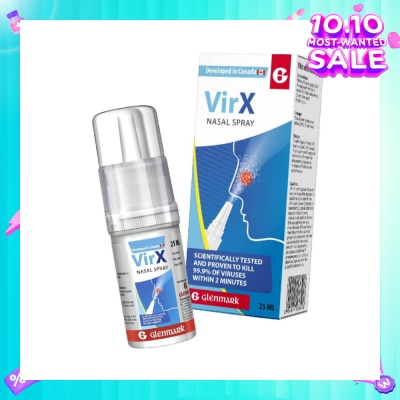 VIRX Anti-Viral Nasal Spray (Kills 99.9% Germs) 25ml