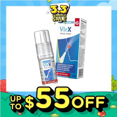 VIRX Anti-Viral Nasal Spray (Kills 99.9% Germs) 25ml (Expiry: Nov`2026)