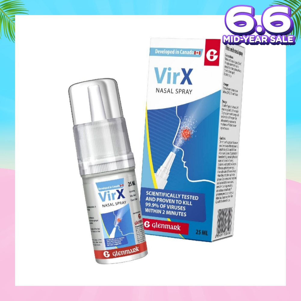 Anti-Viral Nasal Spray (Kills 99.9% Germs) 25ml