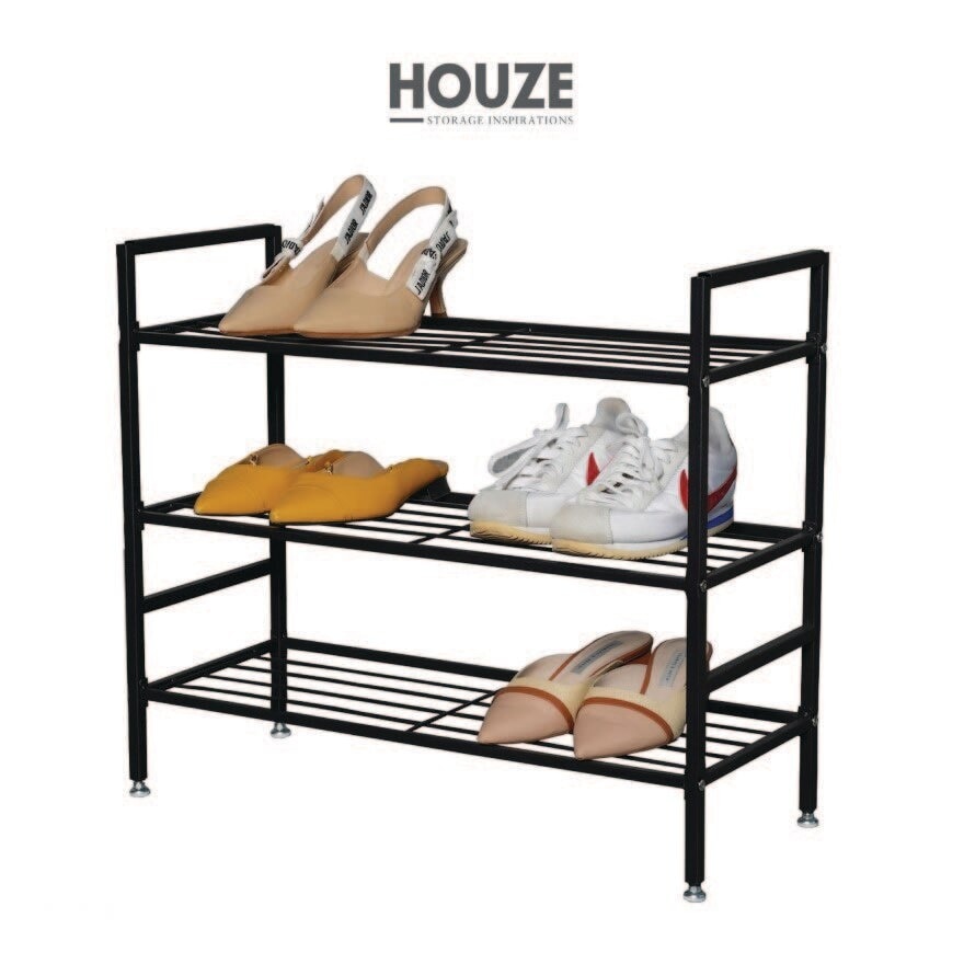 3 Tier Stackable Shoe Rack 1s