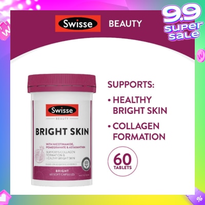 SWISSE Beauty Bright Skin Capsule (For Healthy Bright Skin) 60s