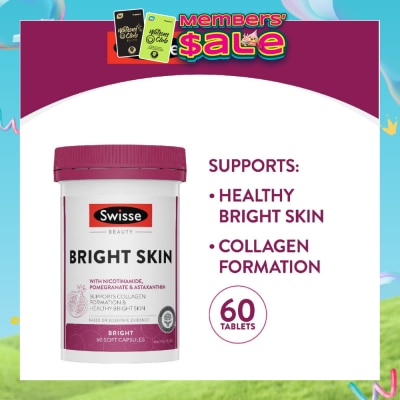 SWISSE - Beauty Bright Skin Capsule (For Healthy Bright Skin) 60s