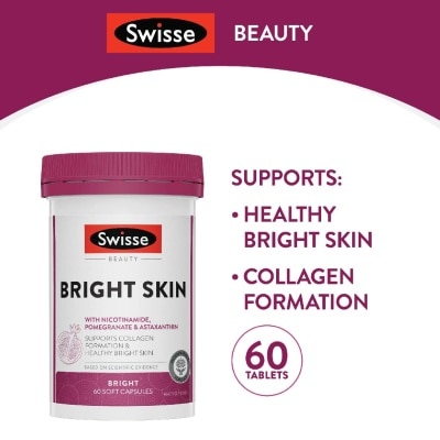 SWISSE Beauty Bright Skin Capsule (For Healthy Bright Skin) 60s