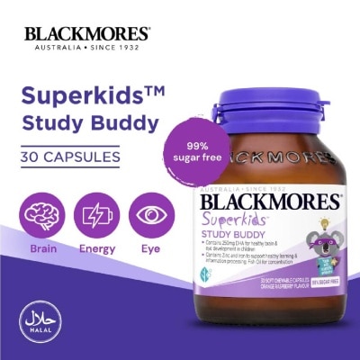 BLACKMORES Blackmores Superkids Study Buddy Chewable Capsules 30s