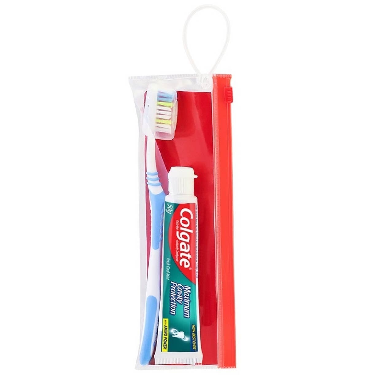 Colgate Travel Packset (1 x Maximum Cavity Protection Fresh Cool Mint Toothpaste and 1 x Extra Clean Toothbrush)<BR>