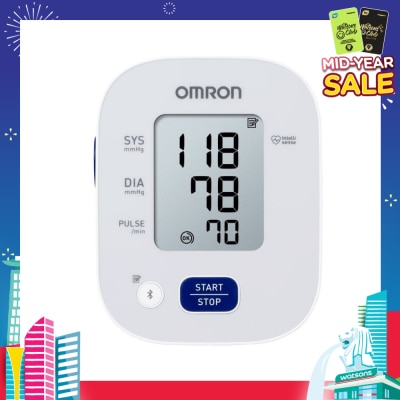 OMRON Upper Arm Blood Pressure Monitor Hem 7143T (With Wireless Bluetooth) 1s