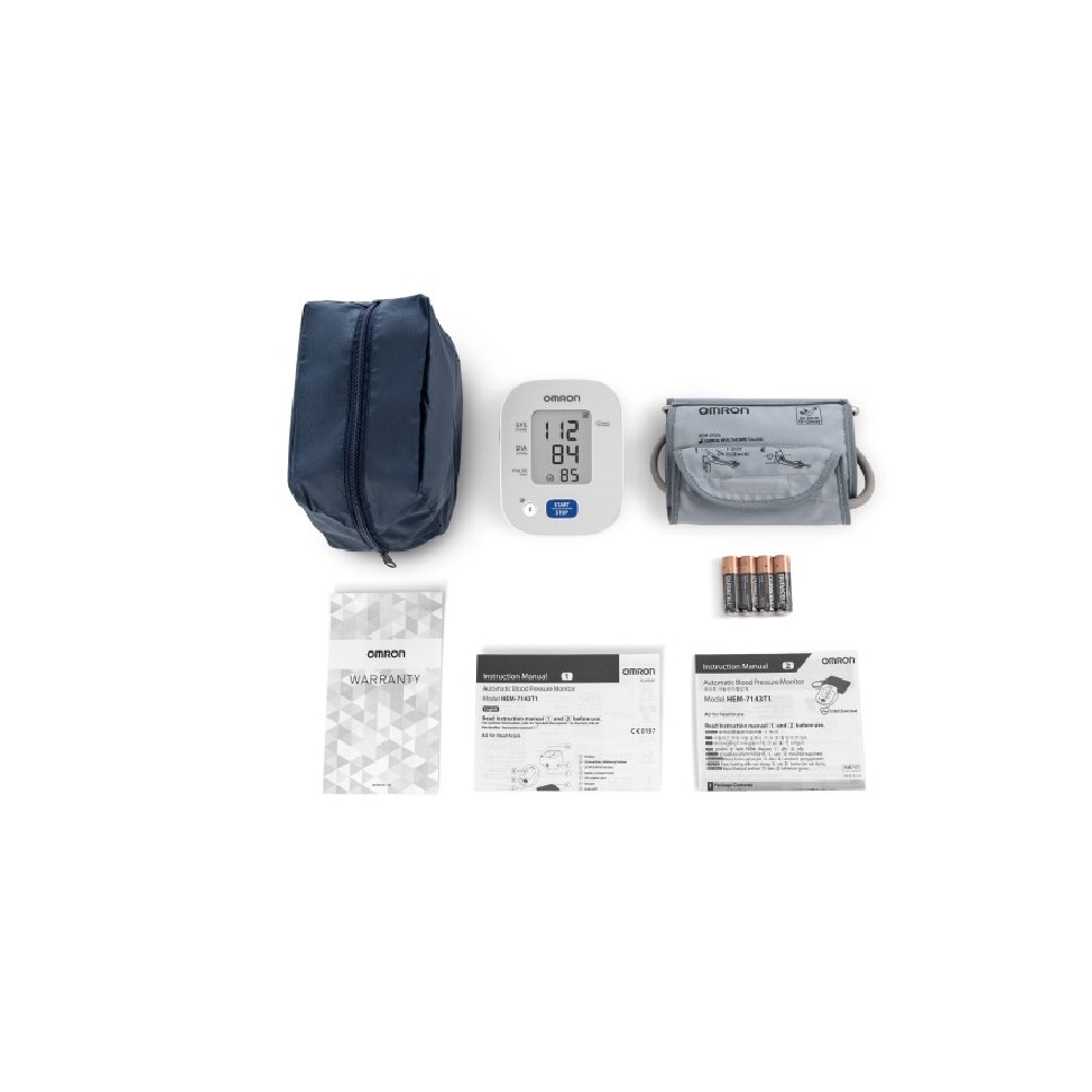 Upper Arm Blood Pressure Monitor Hem 7143T (With Wireless Bluetooth) 1s