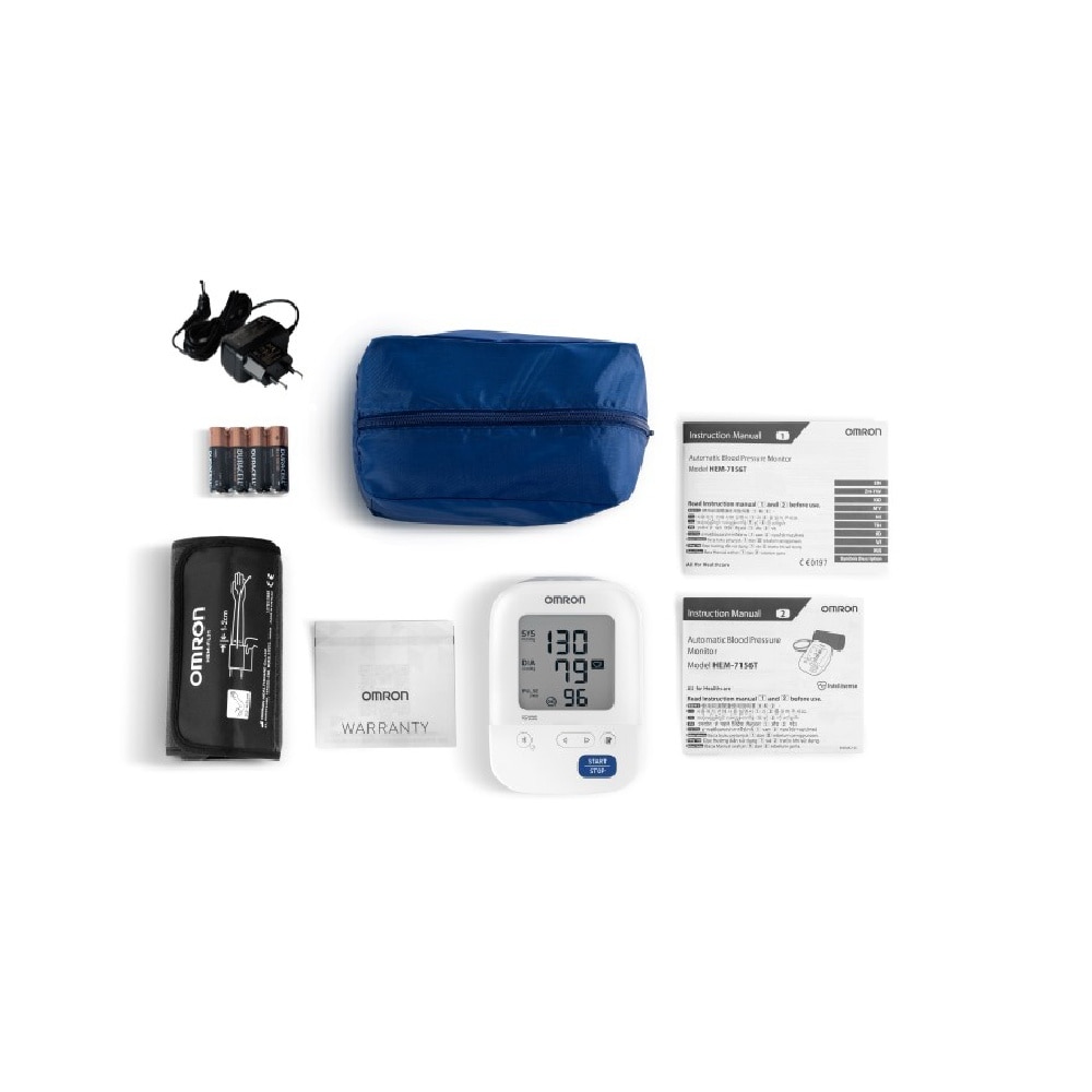 Upper Arm Blood Pressure Monitor Hem 7156T-A (With Wireless Bluetooth) 1s