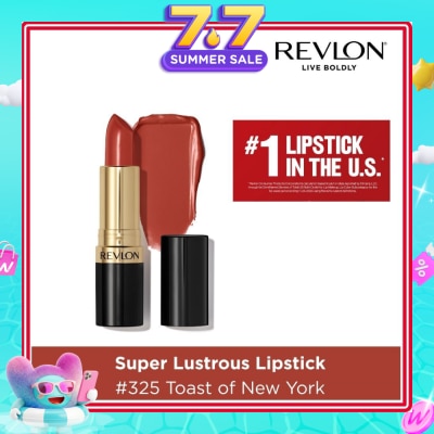 REVLON - Super Lustrous Lipstick #325 Toast of New York 1s
