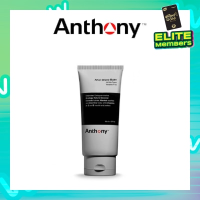 ANTHONY Aftershave Balm for All Skin Types (Natural Botanical Extracts) 90ml