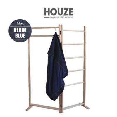 HOUZE Laxla Bean Bag Cover - Denim Blue 1s