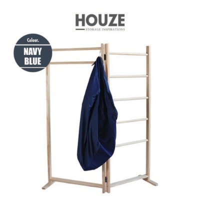 HOUZE Laxla Bean Bag Cover - Navy Blue 1s