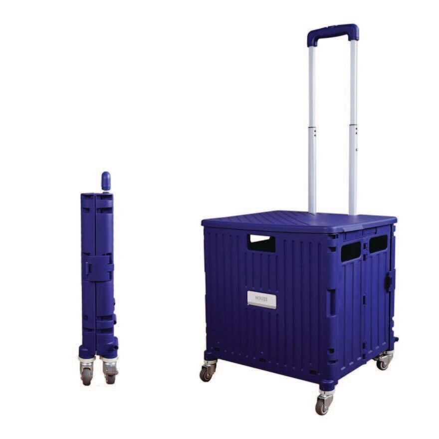 Moveet Foldable Shopping Trolley Purple 1s