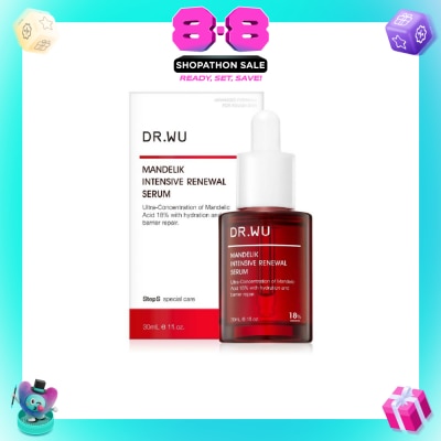 DR. WU - Limited Edition Intensive Renewal Serum wit 18% Mandelic Acid (Suitable for Oily Skin & Combination Skin) 30ml