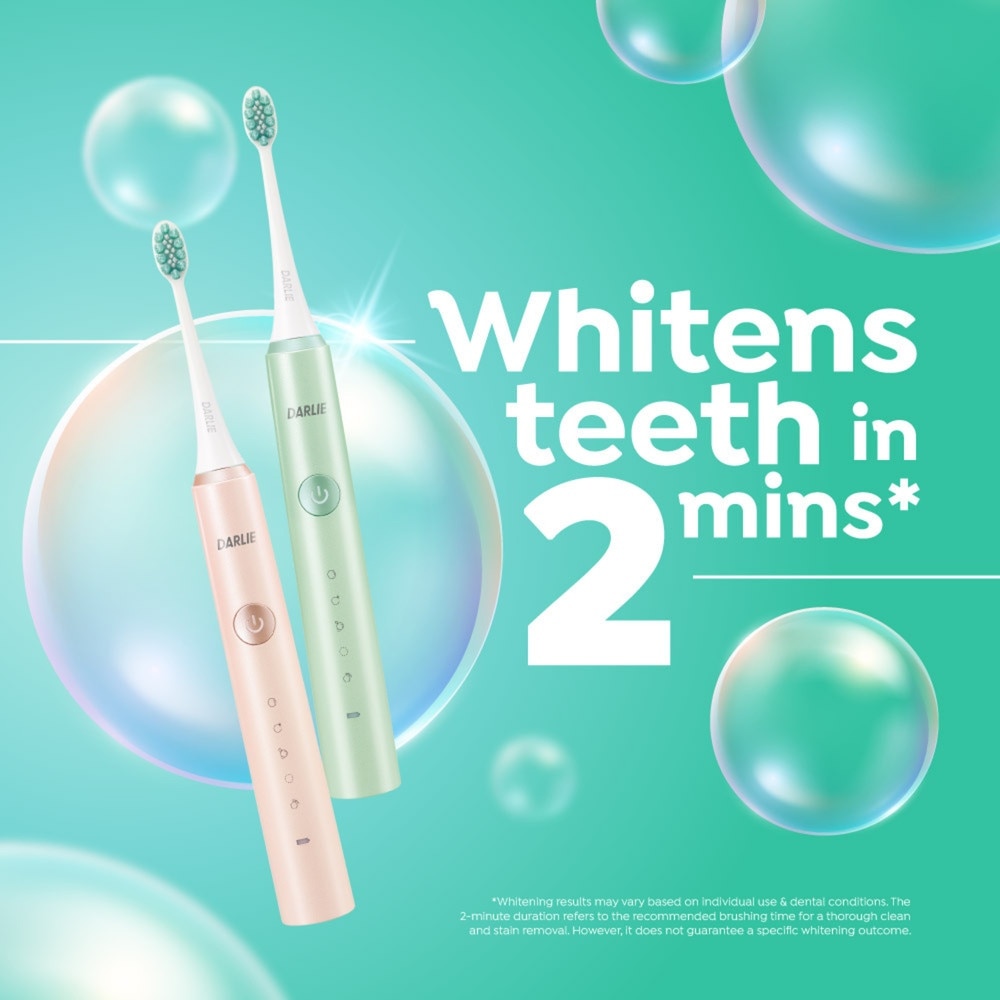 ET5 Sonic Power Rechargeable Electric Toothbrush Creamy Pink Color 1s